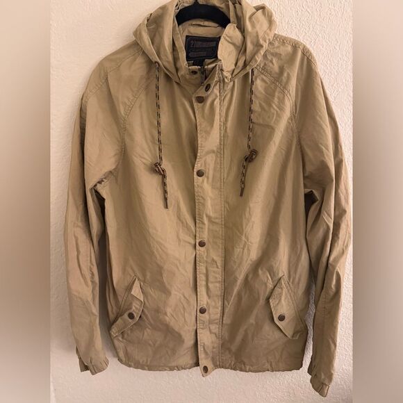 21Men Men's Tan Jacket - Picture 1 of 7